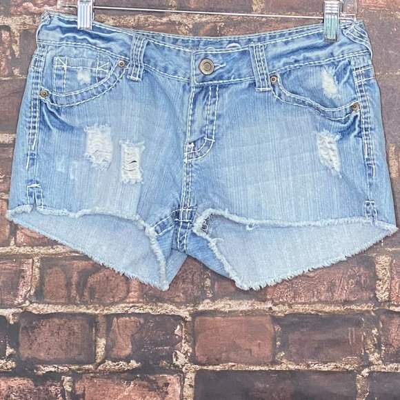 Rue21 Pants - Rue 21 Distressed Denim Jean Shorts Cutoffs
